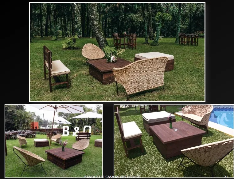 Sala lounge para cumpleaños en Morelos