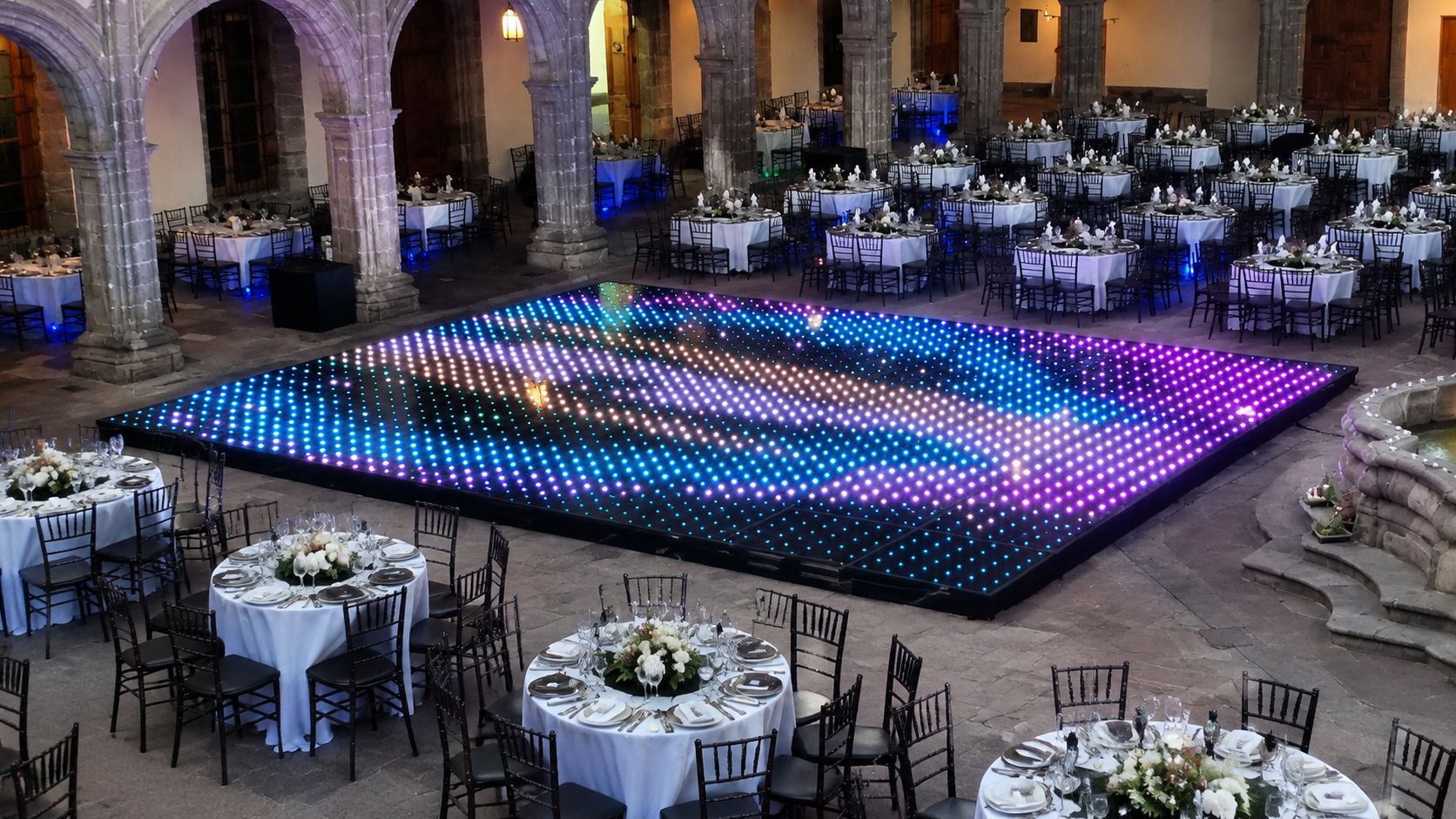 Pista de baile LED Pixeles
