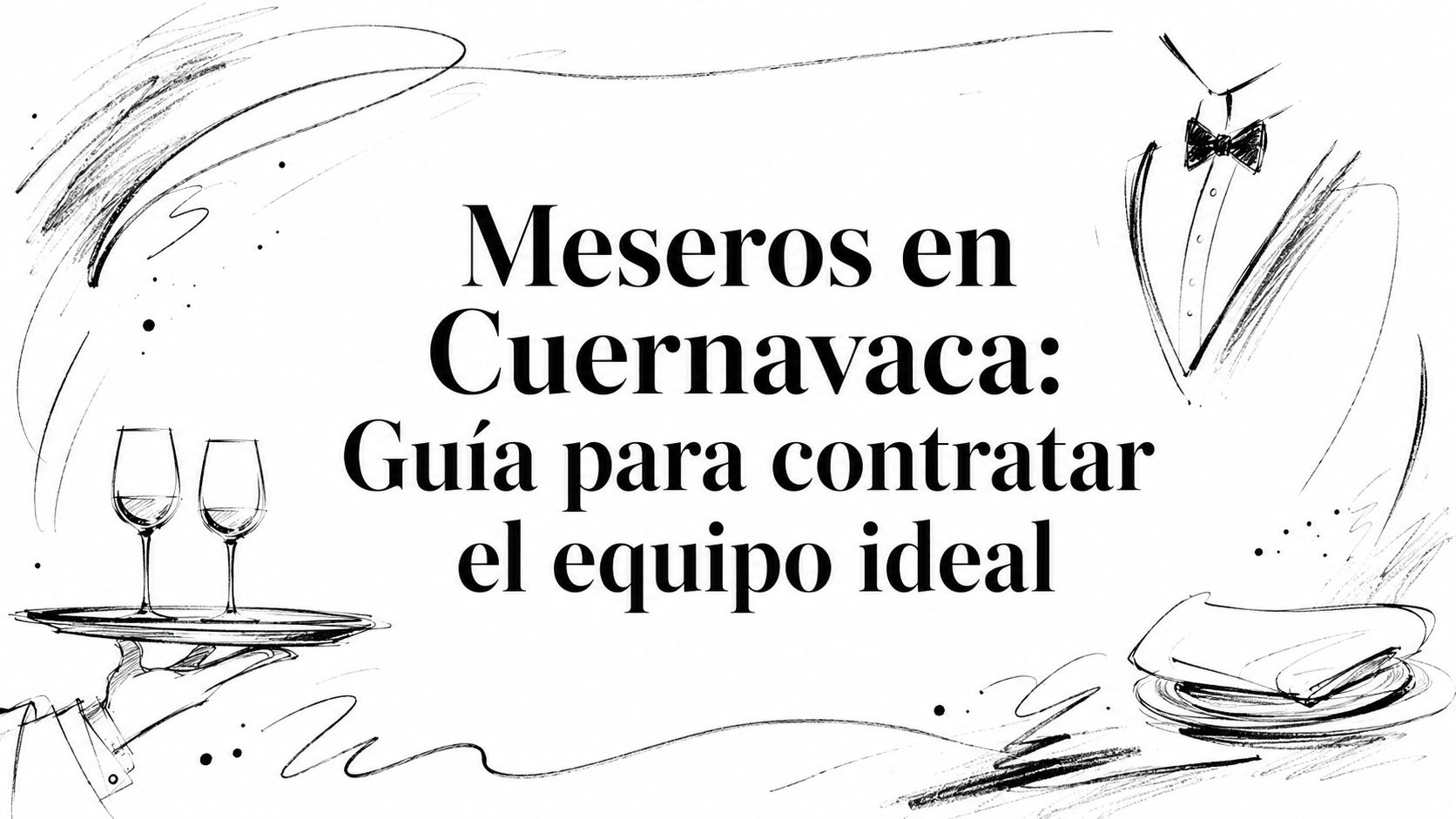 Meseros en Cuernavaca: Guía para contratar el equipo ideal