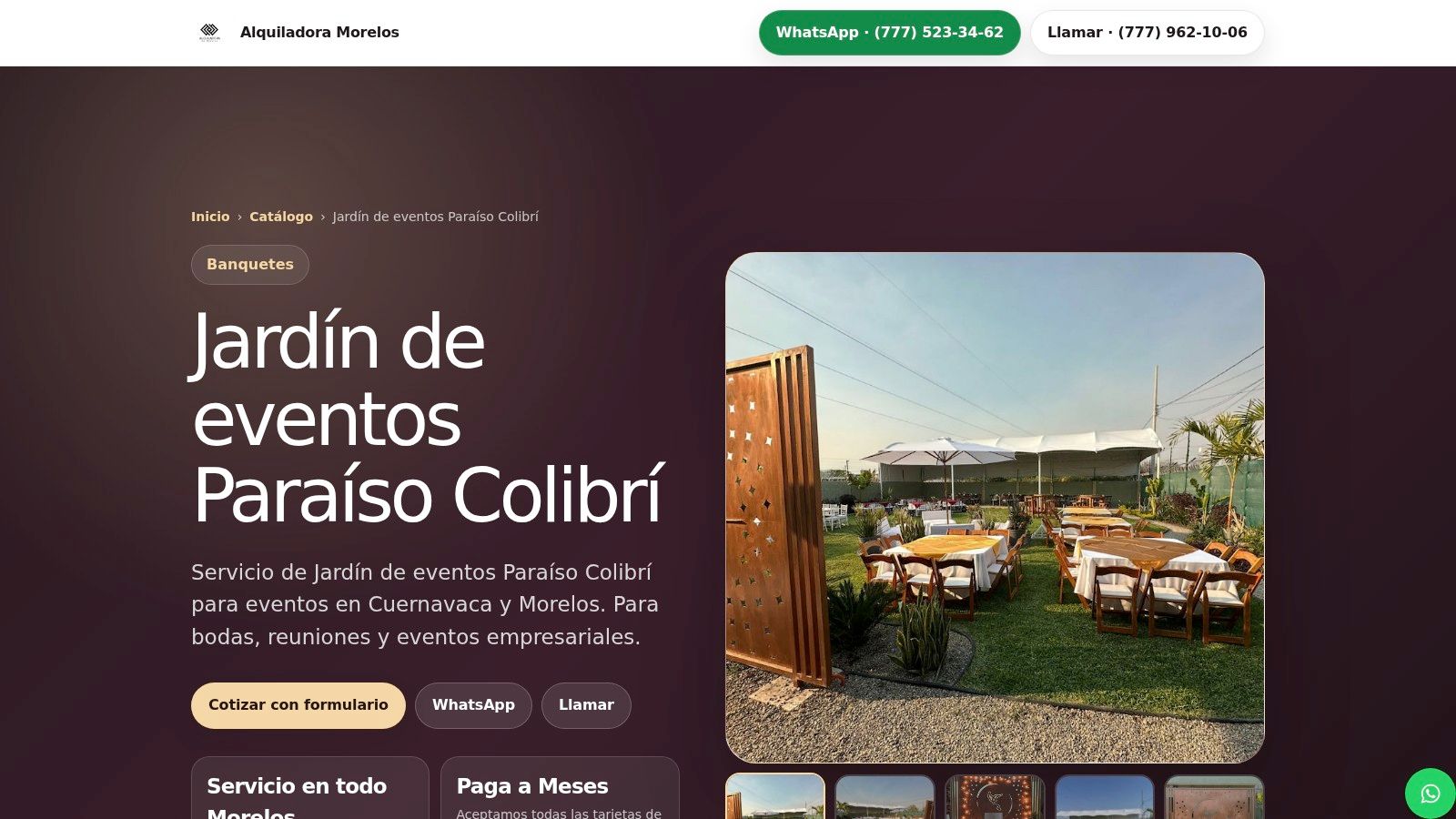 Screenshot from https://alquiladoramorelos.com.mx/producto/1713557795896x461669005238730750
