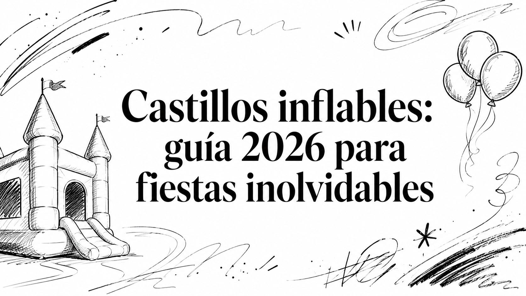 Castillos inflables: guía 2026 para fiestas inolvidables