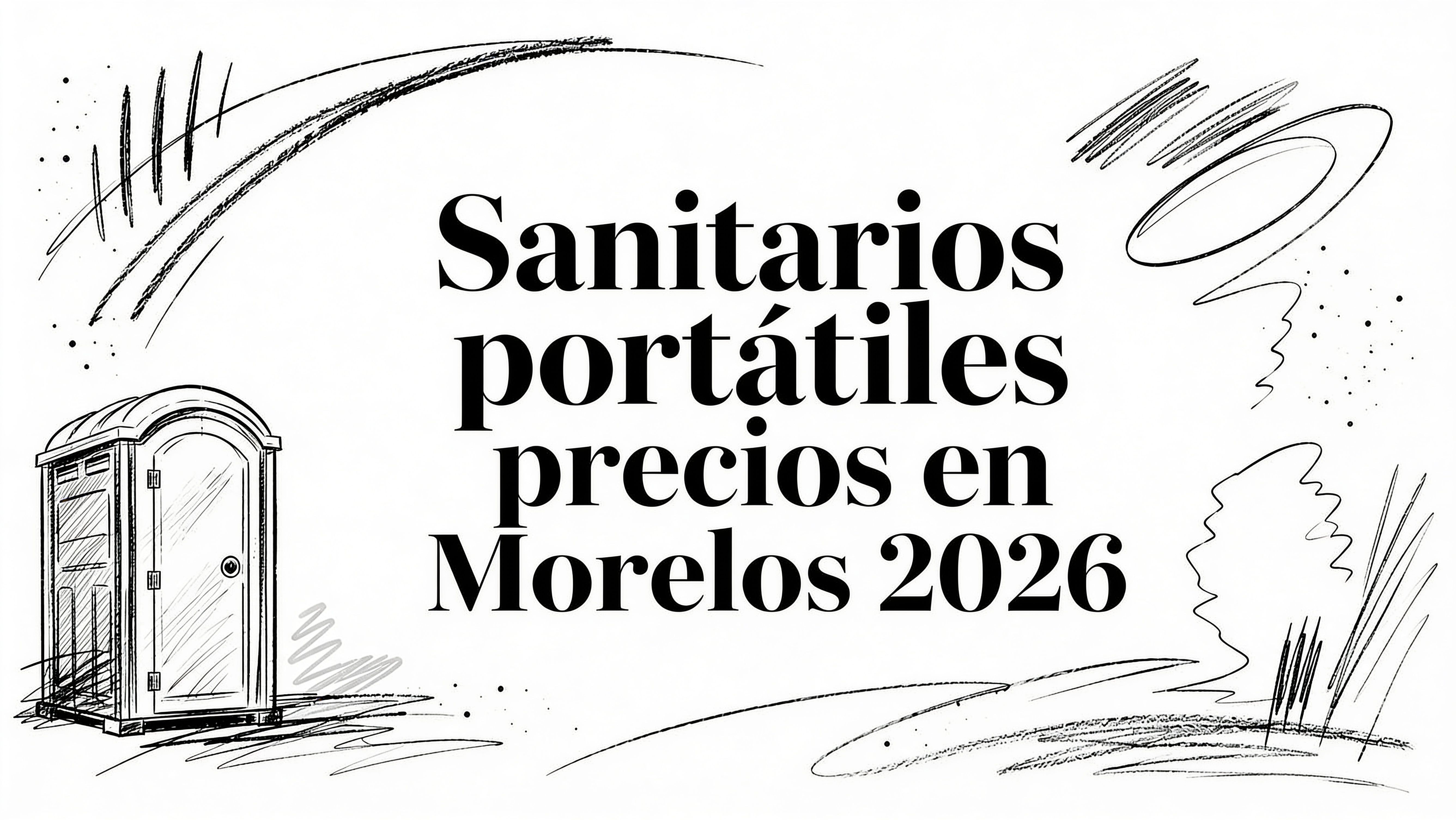 Sanitarios portatiles precios en Morelos 2026