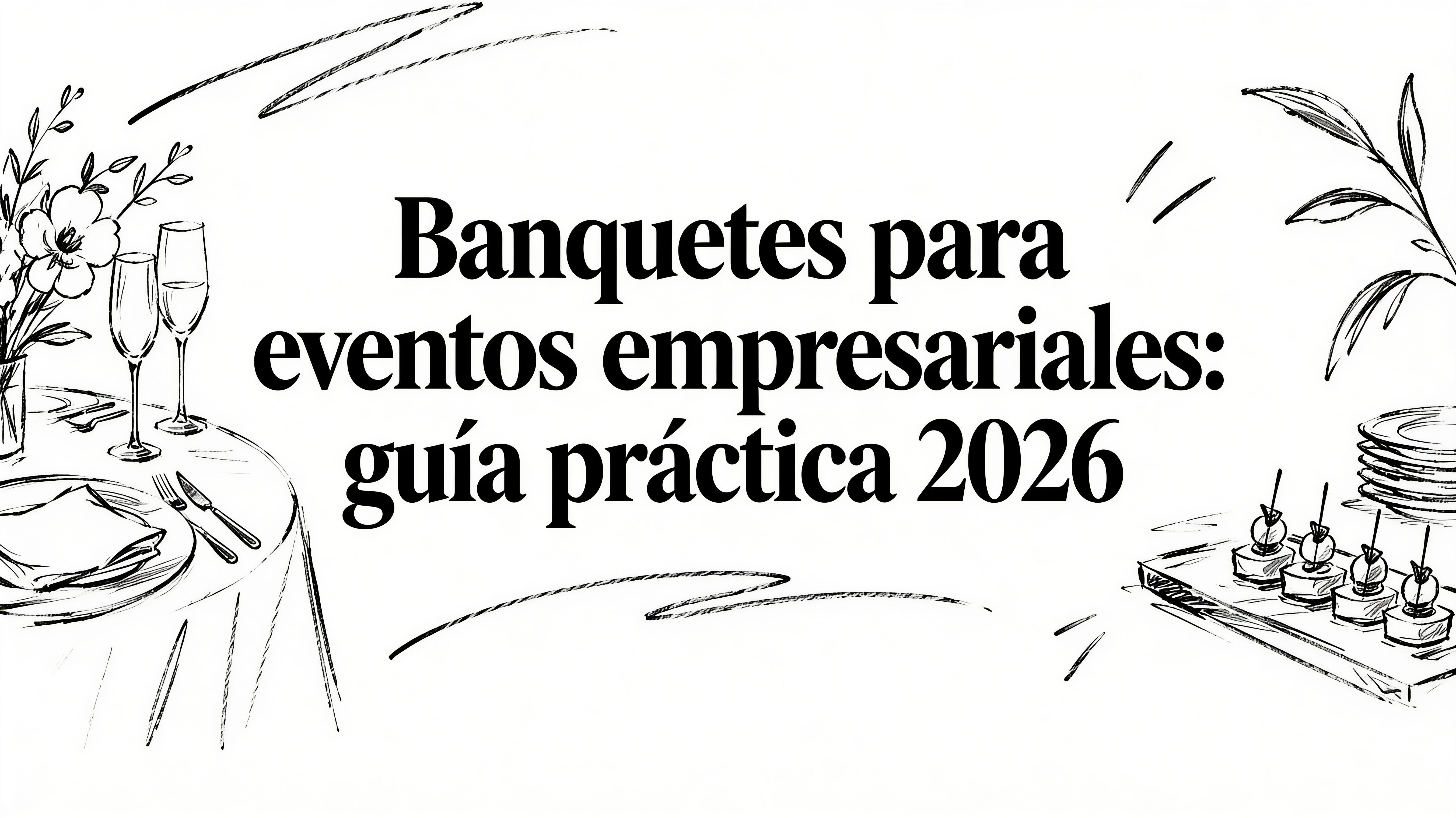 Banquetes para eventos empresariales: guía práctica 2026