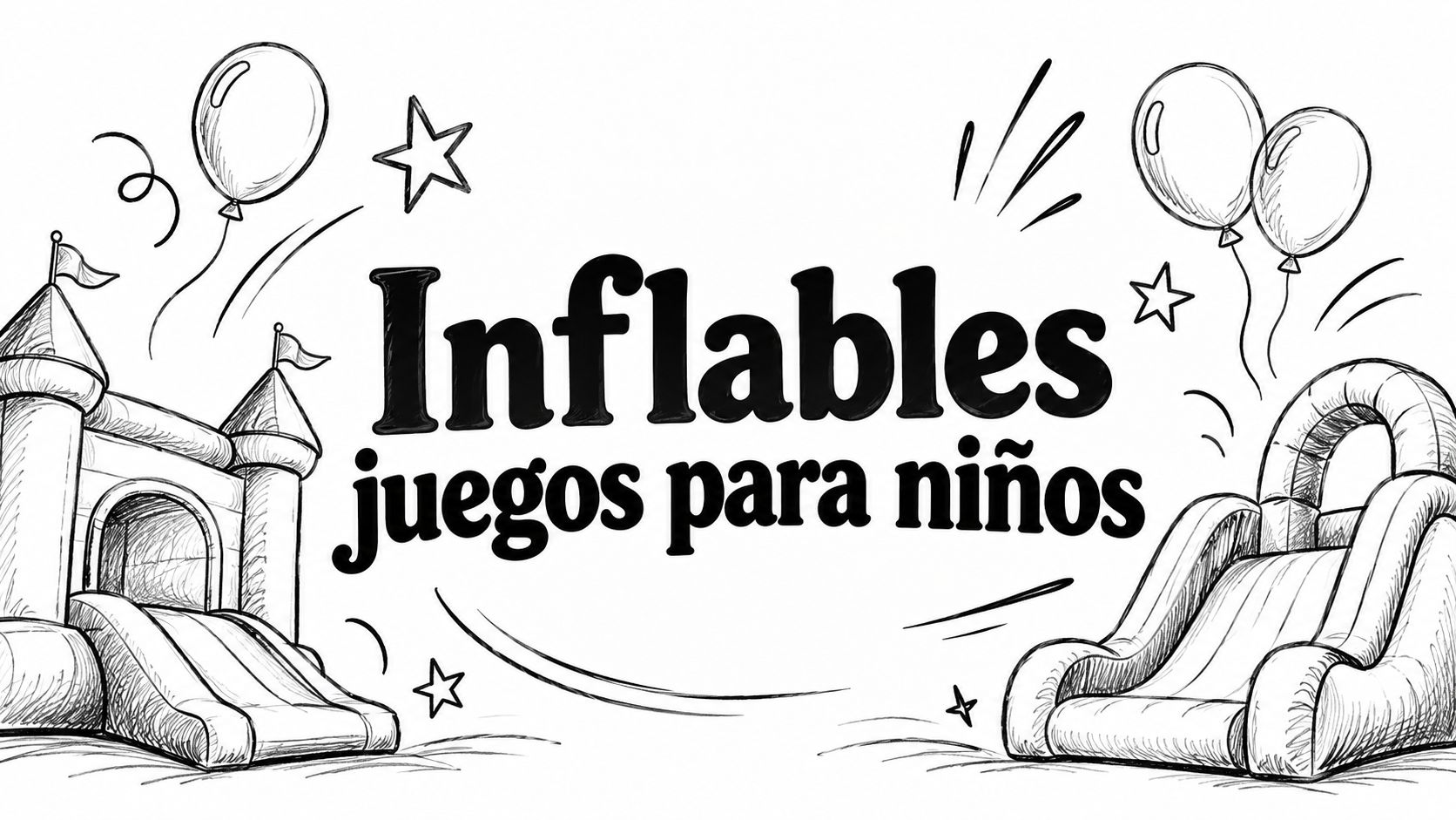 Inflables juegos para niños