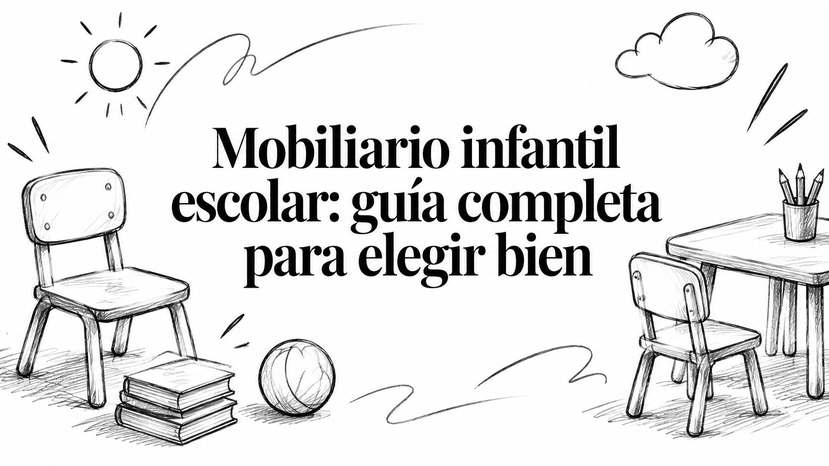 Mobiliario infantil escolar: guía completa para elegir bien