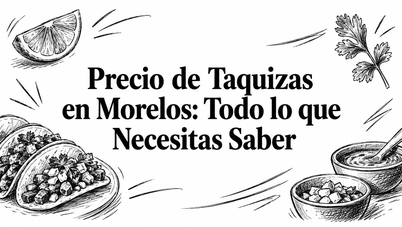Precio de Taquizas en Morelos: Todo lo que Necesitas Saber
