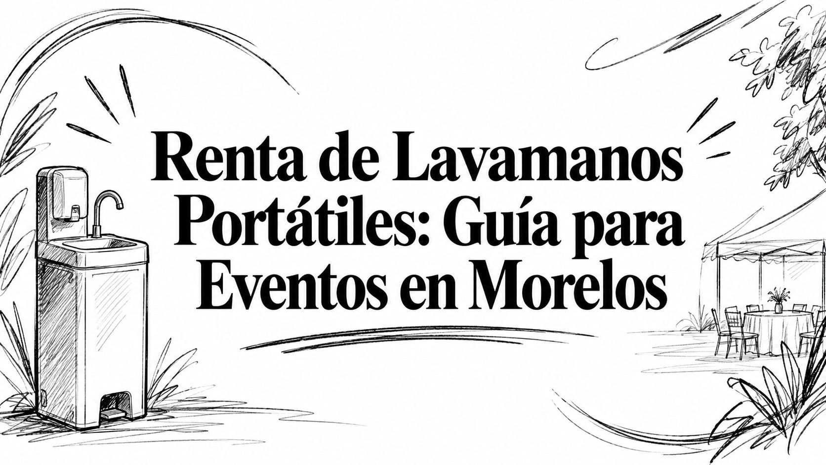 Renta de Lavamanos Portátiles: Guía para Eventos en Morelos