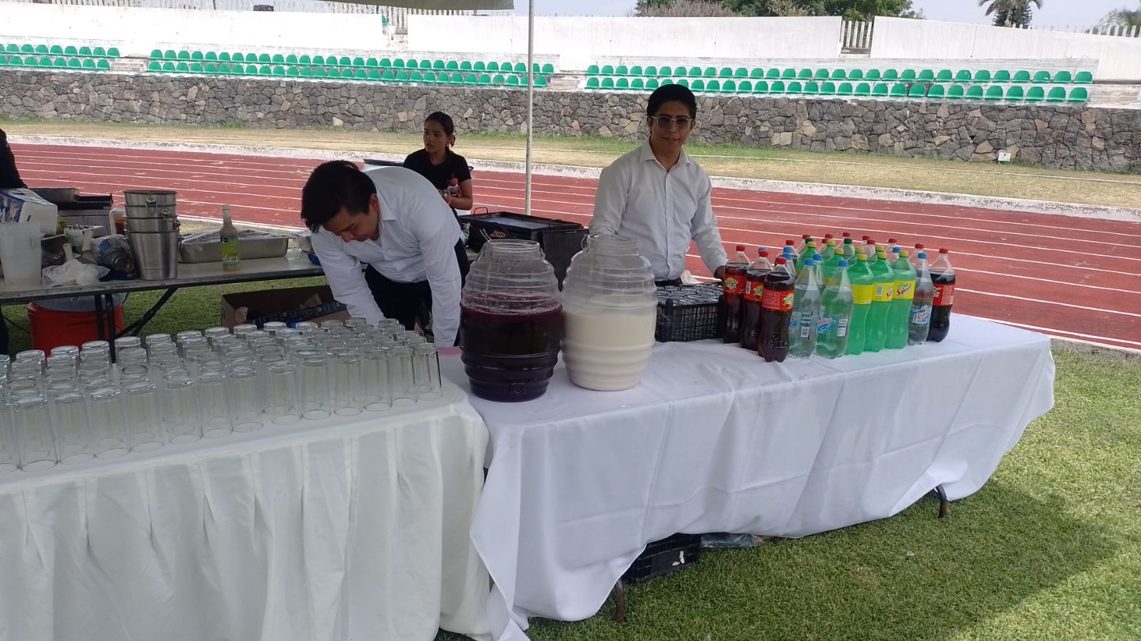 Barra de Refresco y Hielo 50 personas