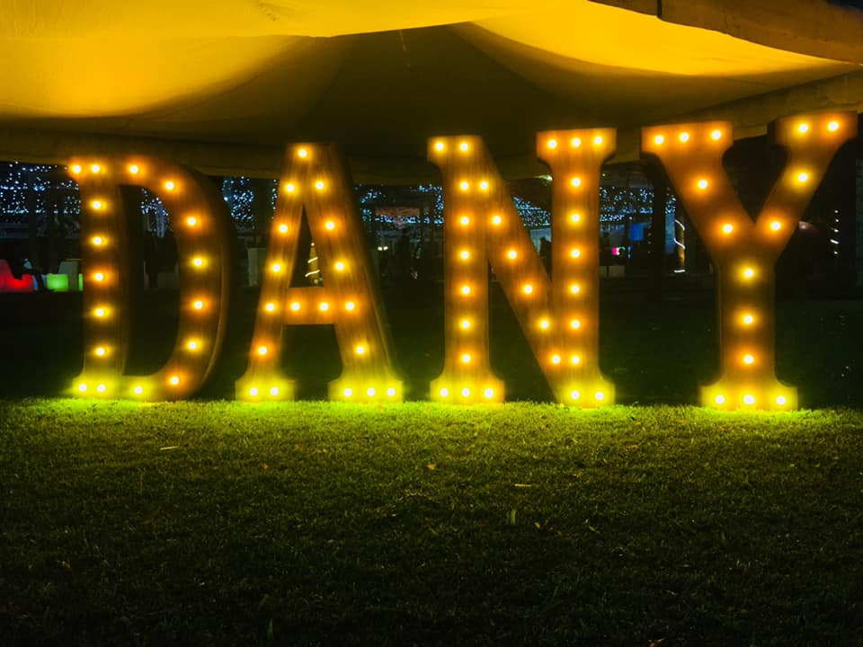 Letras Gigantes Modelo Broadway