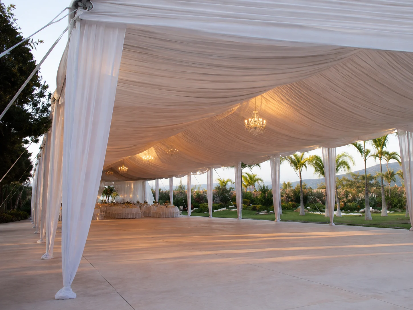 Carpa Cielo Plisado